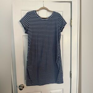 Blue & White Stripped Maternity Dress
Size: XL